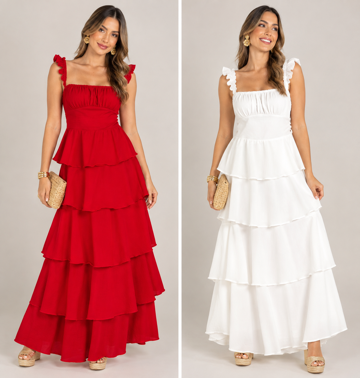 Blanc Elegance Dress