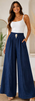 Midnight Denim Palazzo