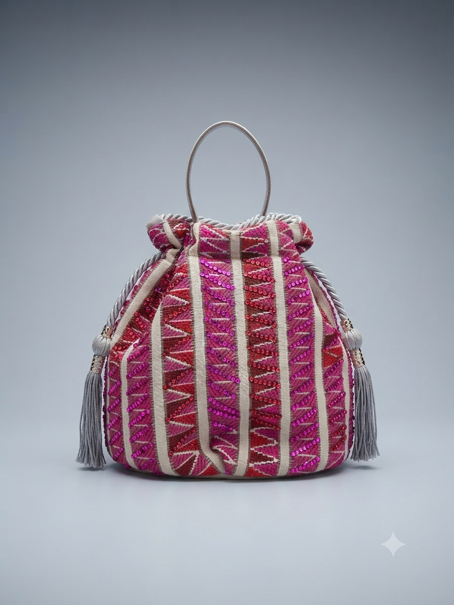Fucsia Etnica Bag