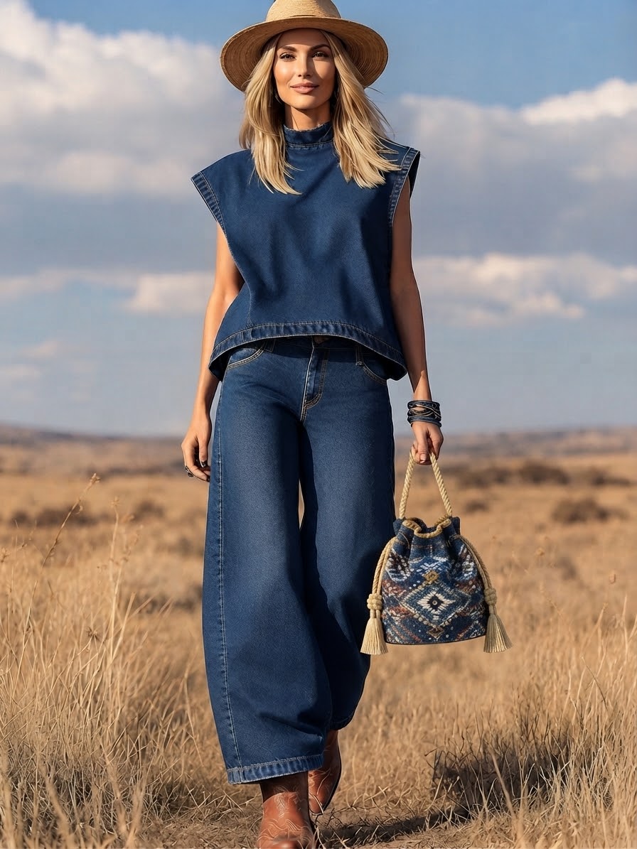 Sapphire Blue Bucket